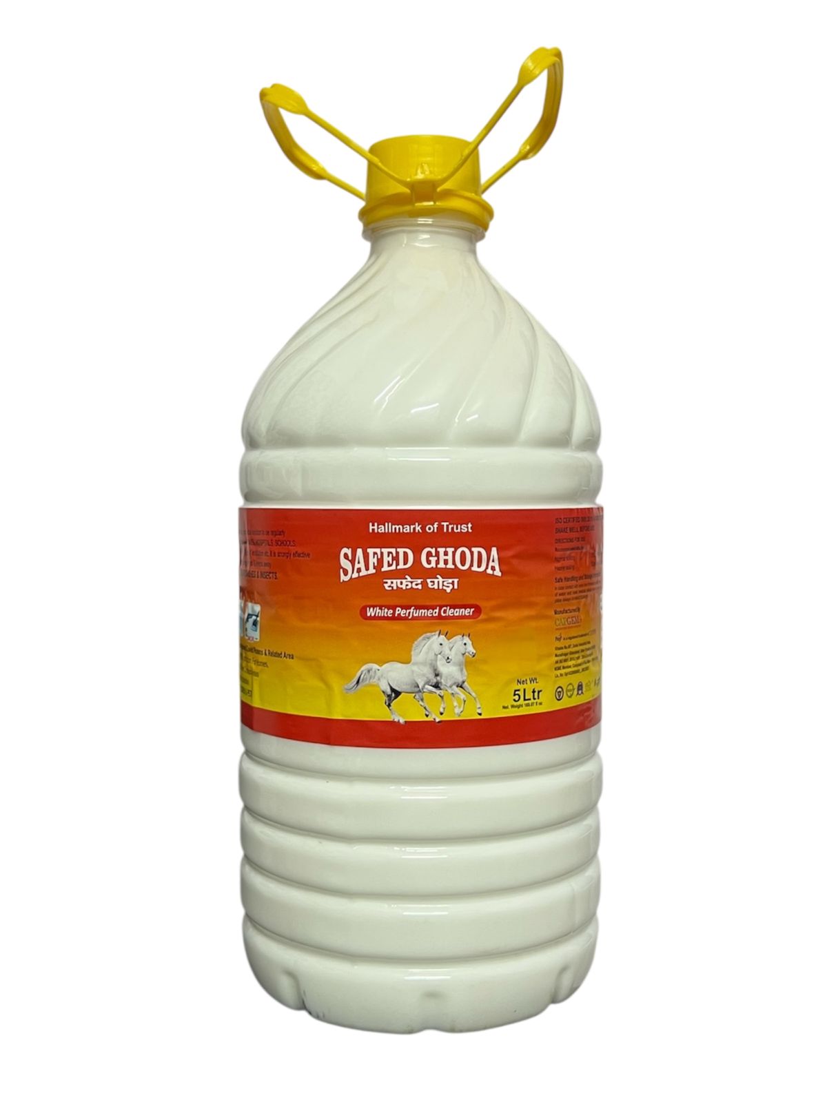 Safed Ghoda White Phenyl - White Perfumed Cleaner (5 Litre